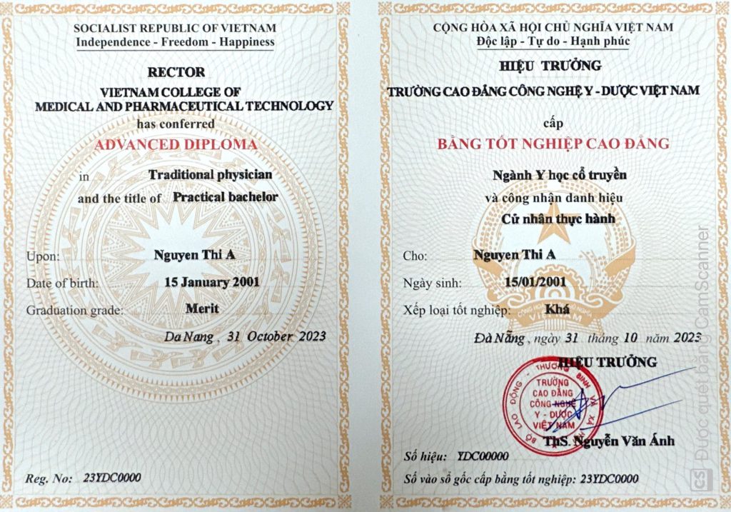 Bằng y sĩ đa khoa