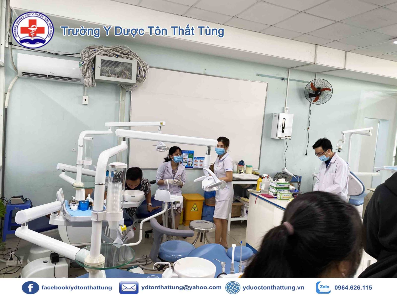 Đào tạo chứng chỉ răng hàm mặt tại trường Y Dược Tôn Thất Tùng